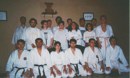 Grupo Universitario en Hombu Dojo