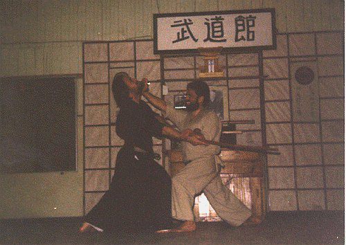 Daniel Torres with Sensei Humberto Heyden