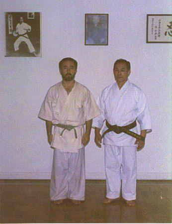 Sensei Heyden with Master Ito