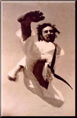Tobigeri Flying Kick Demonstration