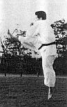 Nidan Geri phase 3 demonstrated by Aoki Sensei